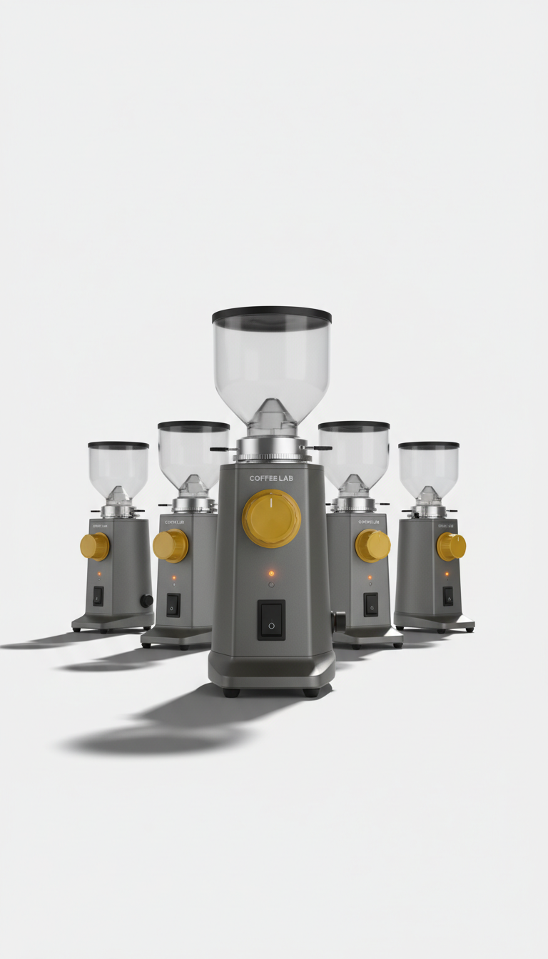Single-dose grinder aluminum chamber